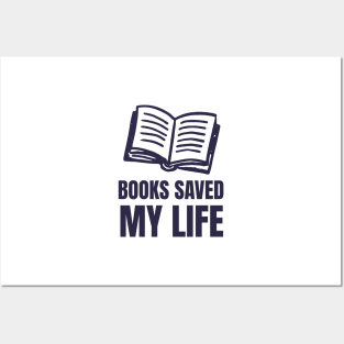 Books Saved My Life Posters and Art